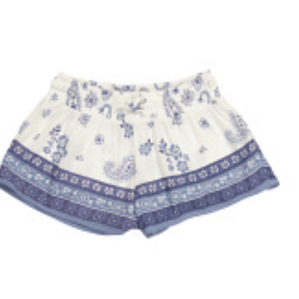 Vintage Havana
Girls' Bandana Print Smocked Shorts - Big Kid size 12Y - Picture 2 of 4